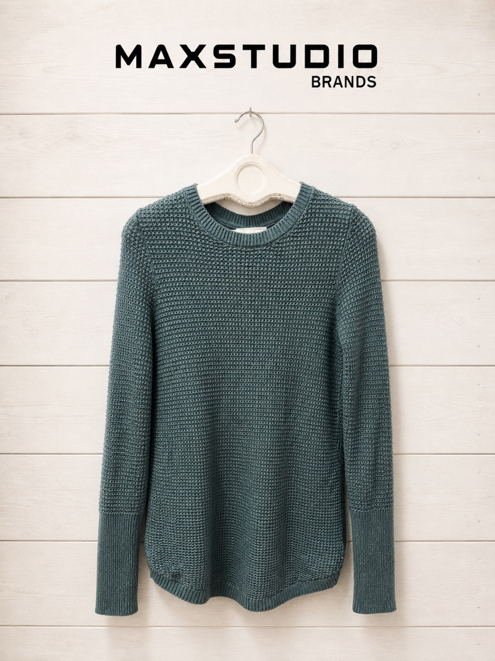 Max Studio Textured Knit Sweater - Size S